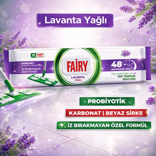 Fairy grīdas tīrīšanas salvetes