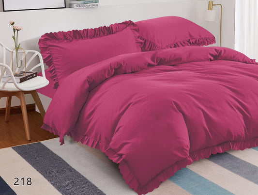Vienkrāsaina gultas veļa 160*200 (bez palaga)
