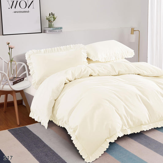 Vienkrāsaina gultas veļa 160*200 (bez palaga)